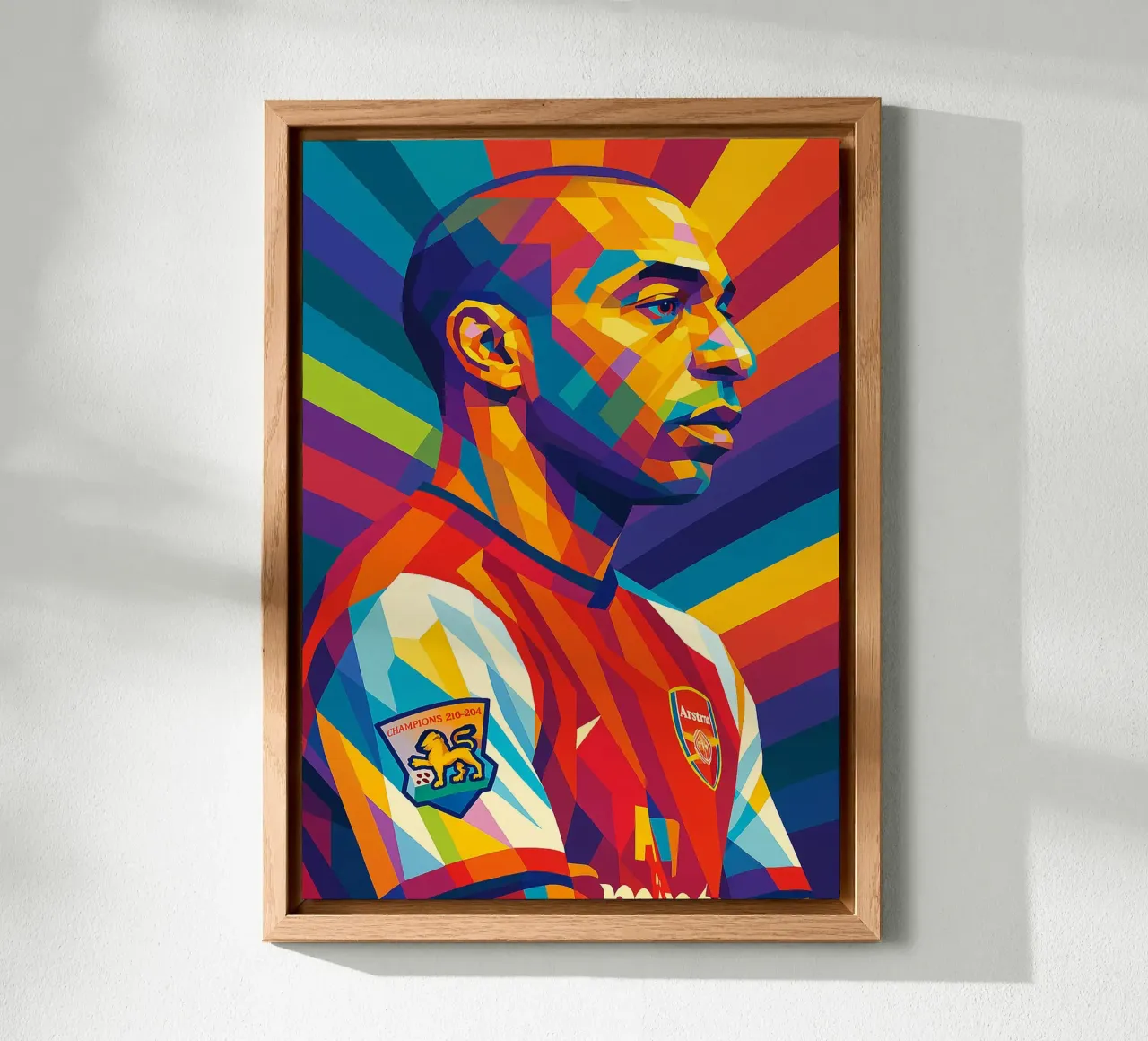 Thierry Henry alu-dibond by HopeStudio