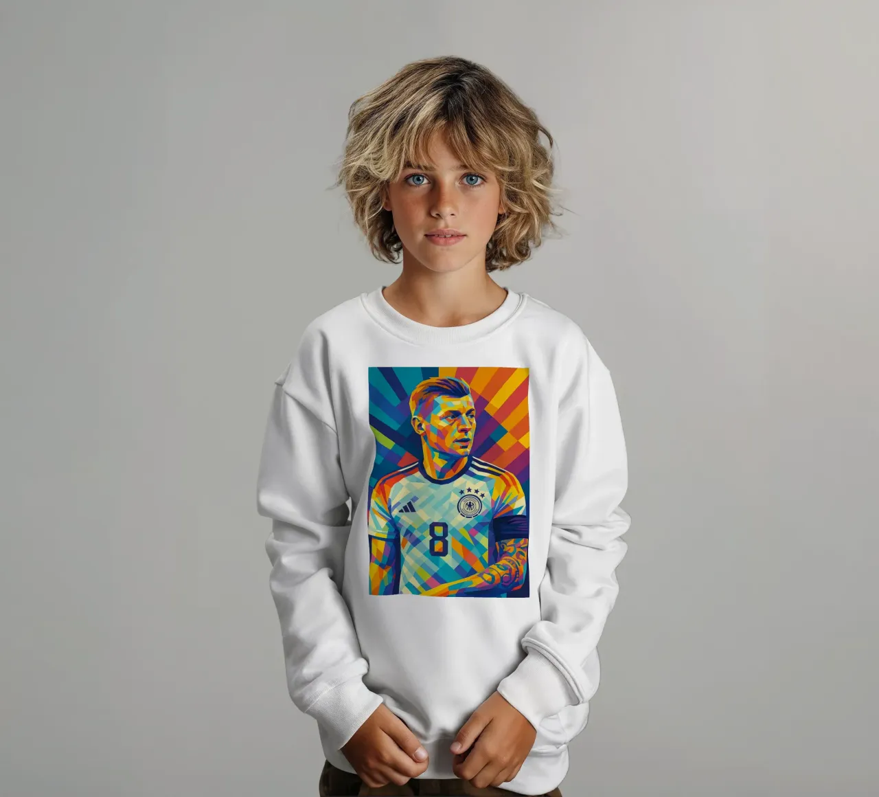 Toni Kroos felpa bambino da HopeStudio