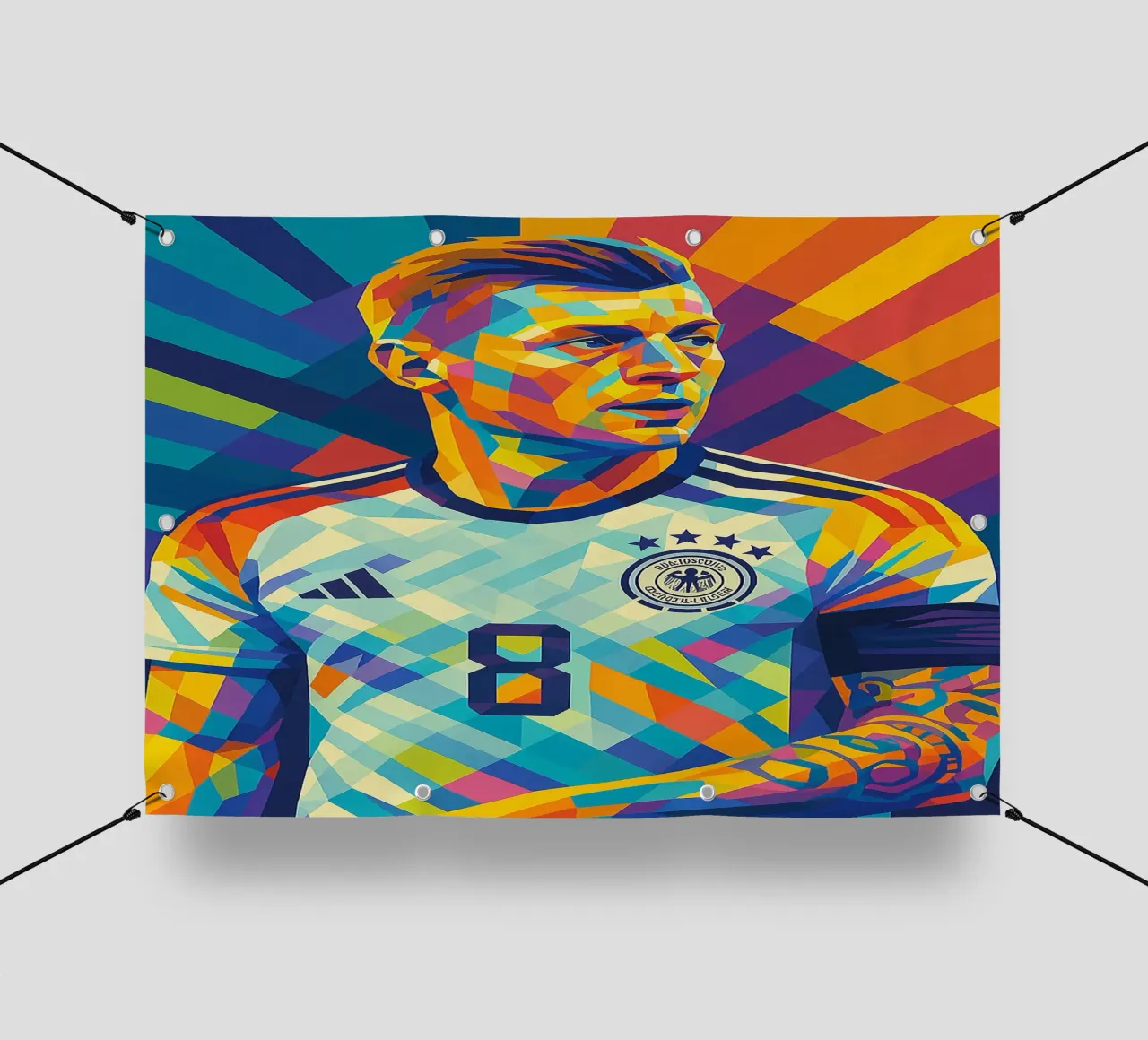Toni Kroos telo in pvc da HopeStudio