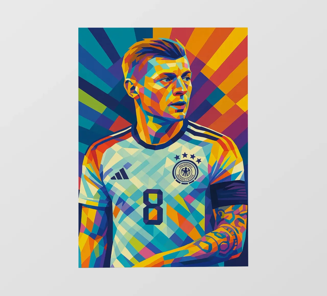 Toni Kroos telo in pvc da HopeStudio
