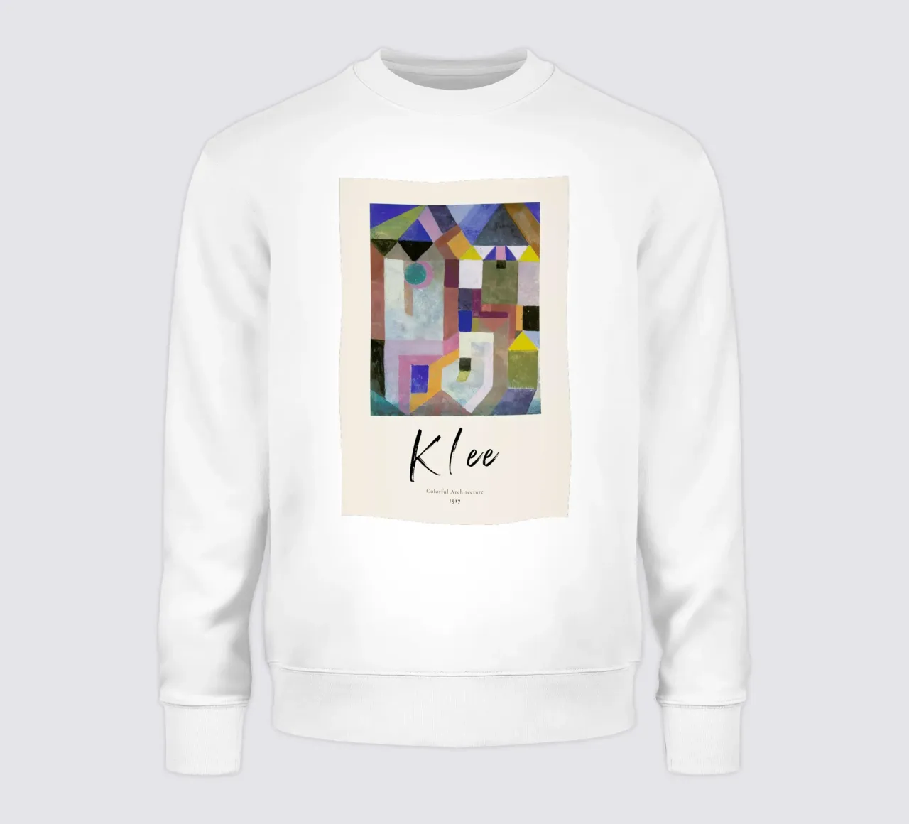 Klee - Colorful Architecture sweat de ARTOTHEK