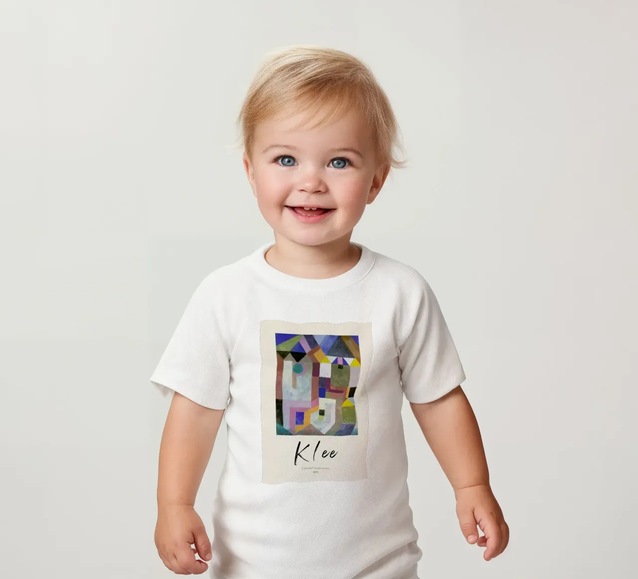 Klee - Colorful Architecture t-shirt pour bébé de ARTOTHEK