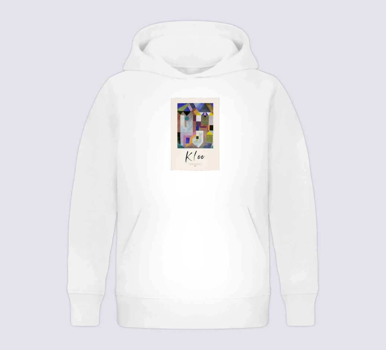 Klee - Colorful Architecture felpa bambino con cappuccio da ARTOTHEK