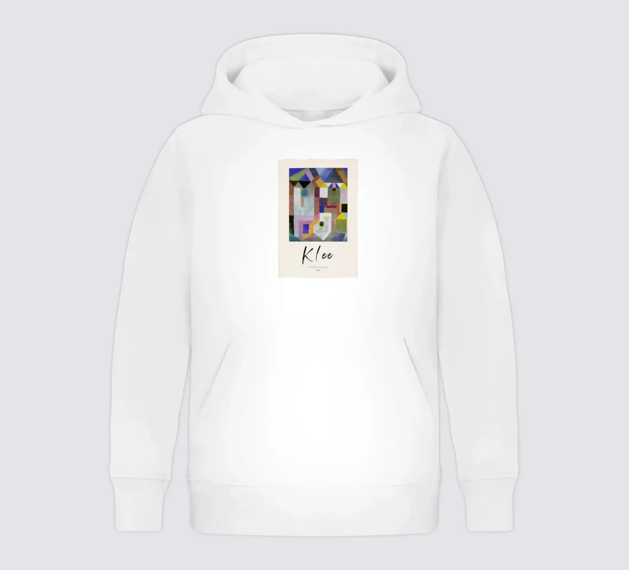 Klee - Colorful Architecture kids hoodie by ARTOTHEK