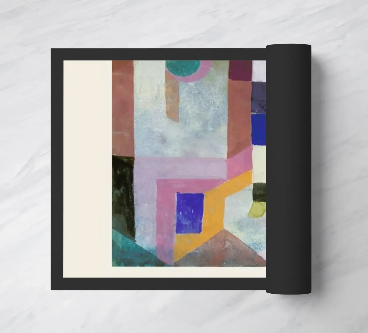 Klee - Colorful Architecture zerbino da ARTOTHEK