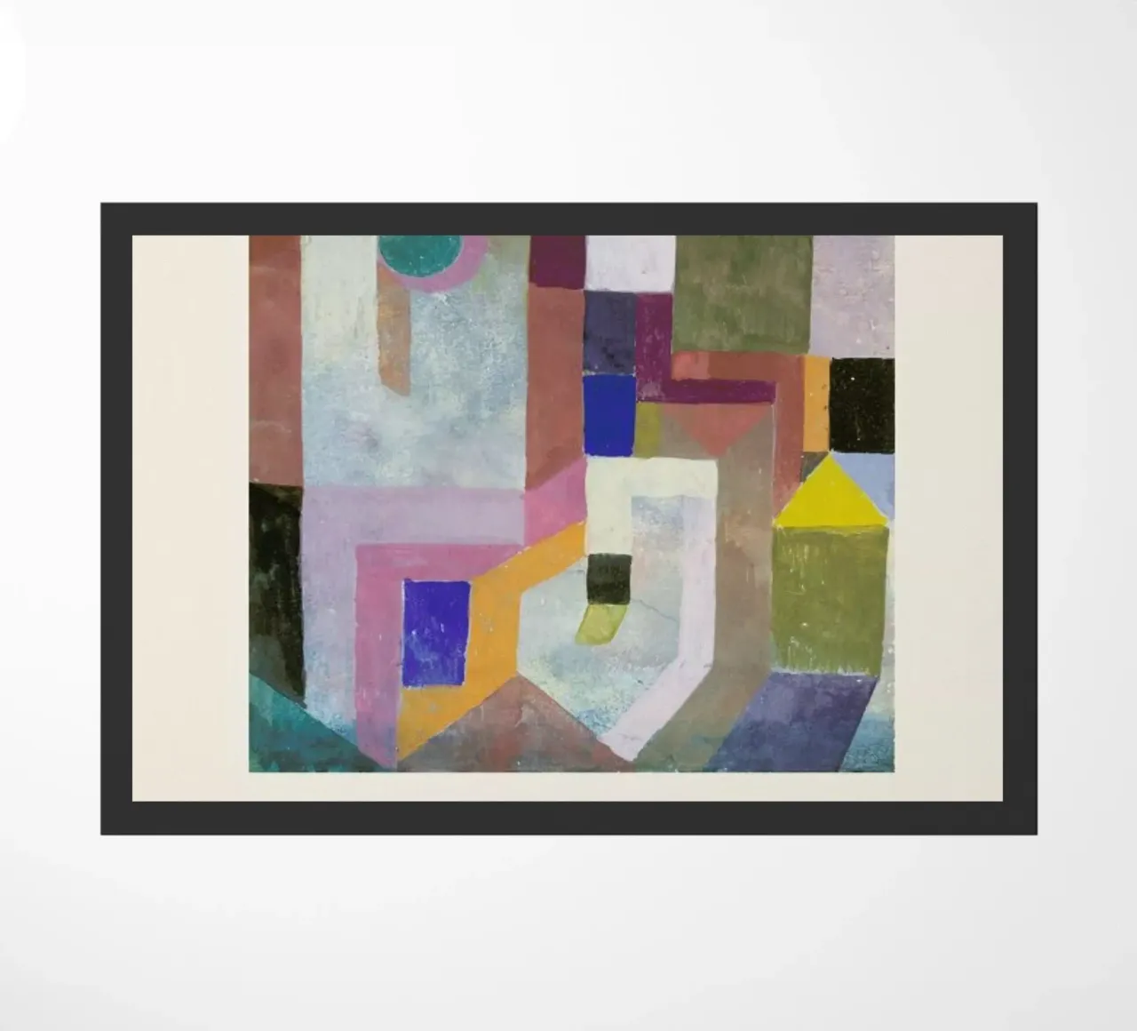 Klee - Colorful Architecture zerbino da ARTOTHEK