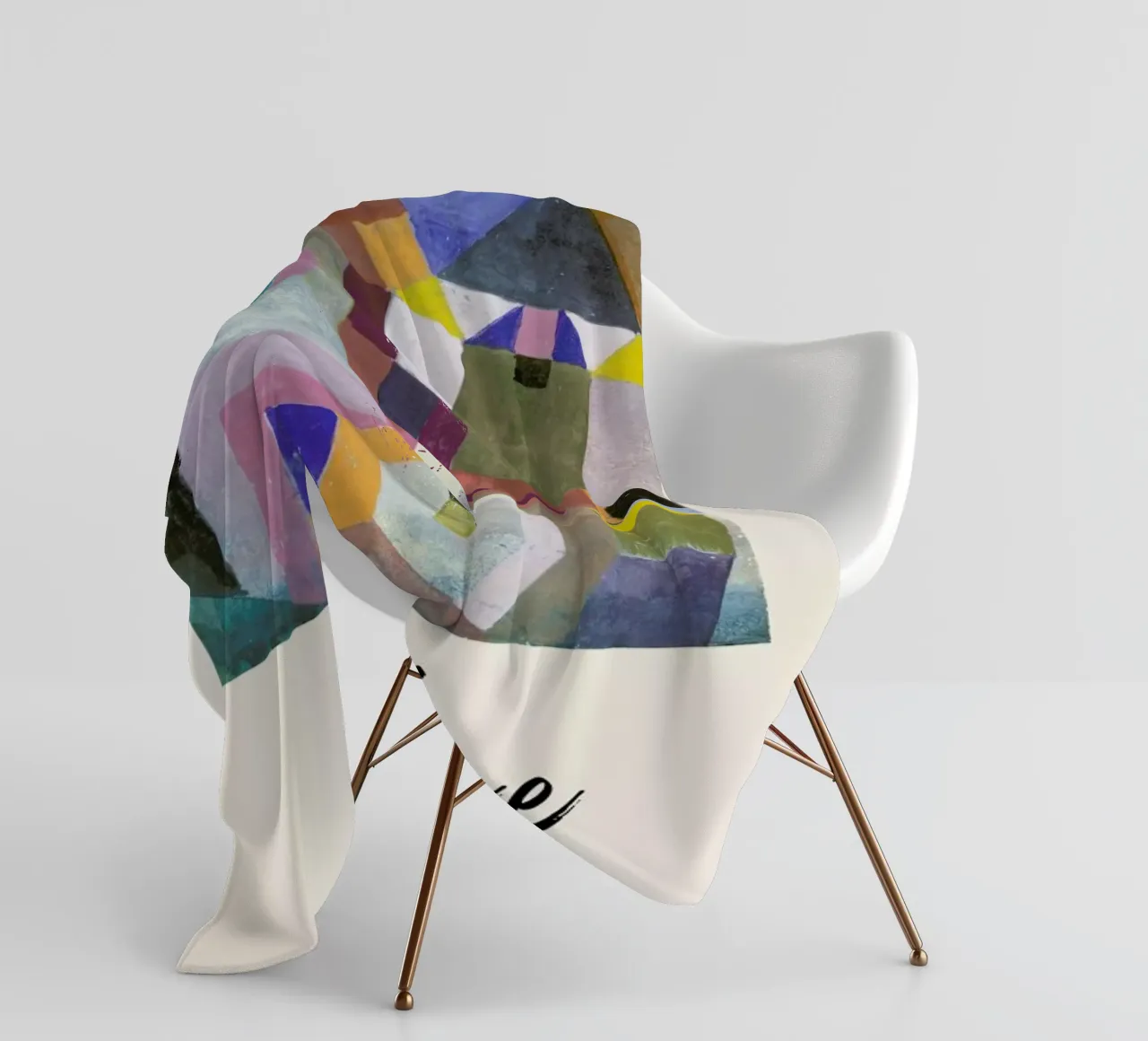 Klee - Colorful Architecture coperta in pile da ARTOTHEK