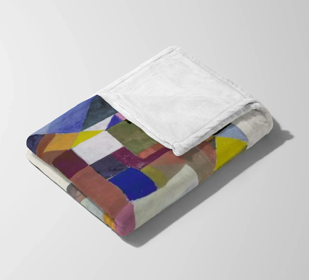 Klee - Colorful Architecture coperta in pile da ARTOTHEK