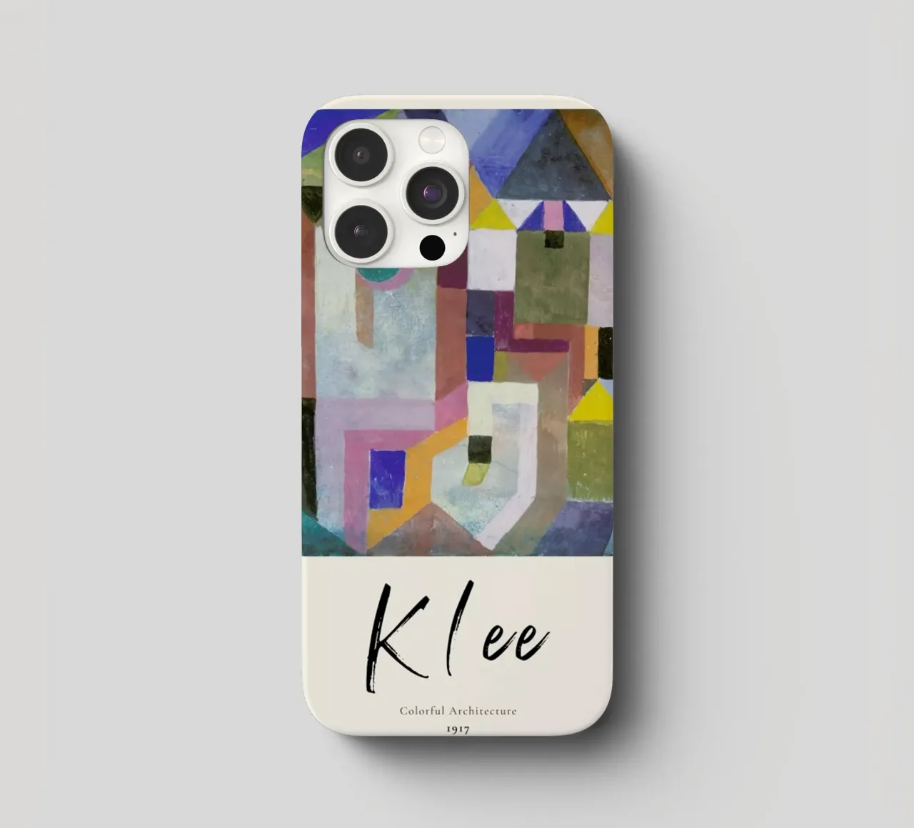 Klee - Colorful Architecture cover iphone da ARTOTHEK