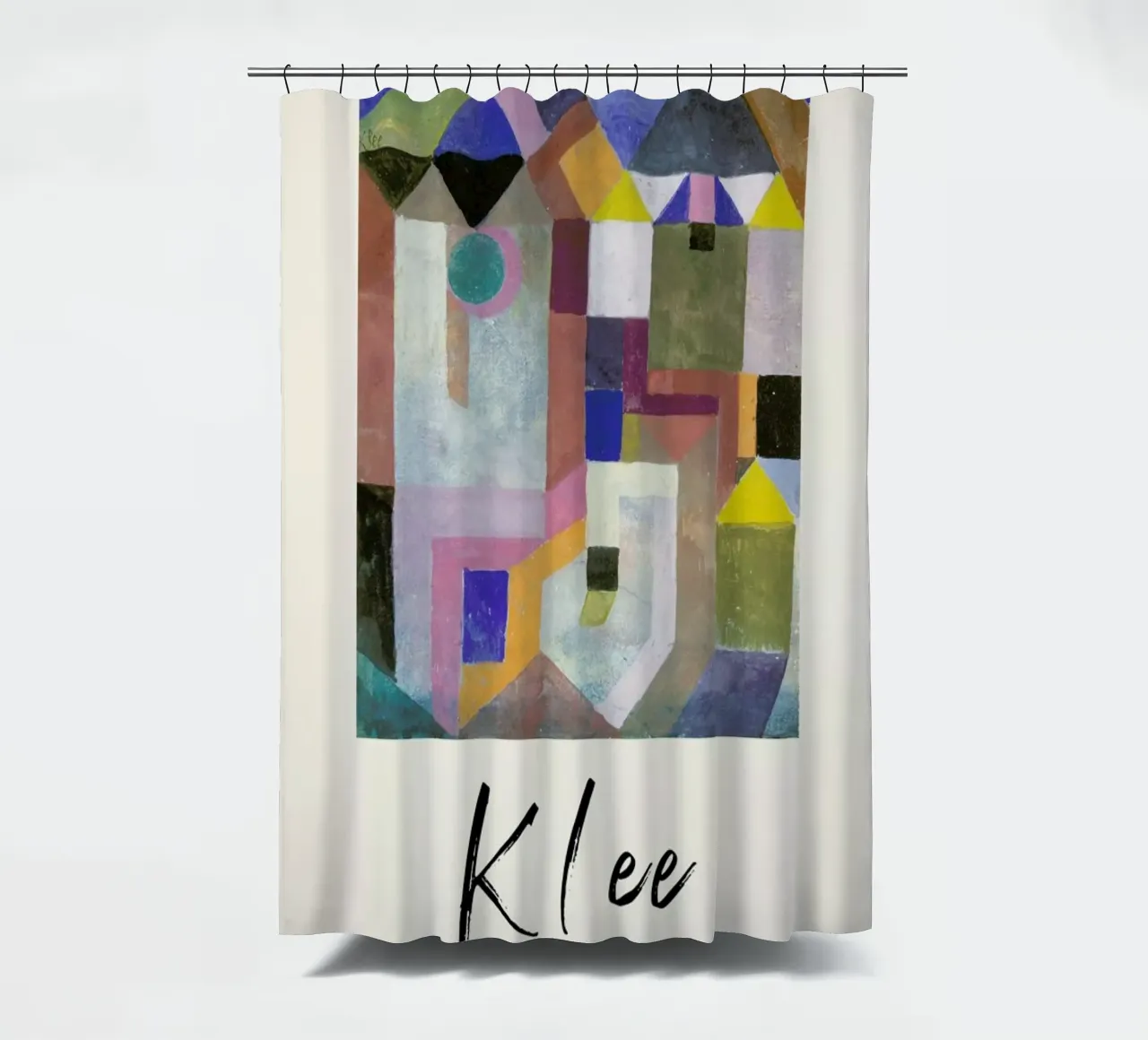 Klee - Colorful Architecture tenda da doccia da ARTOTHEK