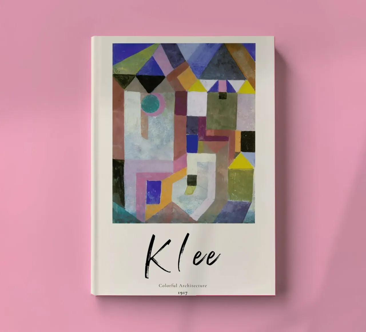 Klee - Colorful Architecture notebook by ARTOTHEK