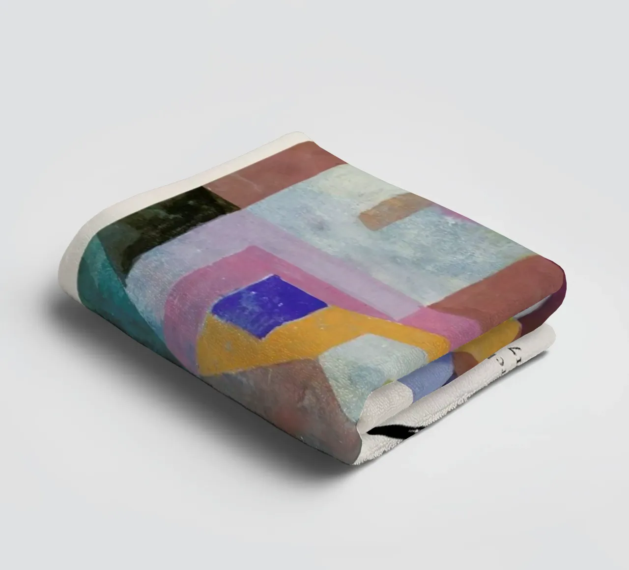 Klee - Colorful Architecture towel by ARTOTHEK