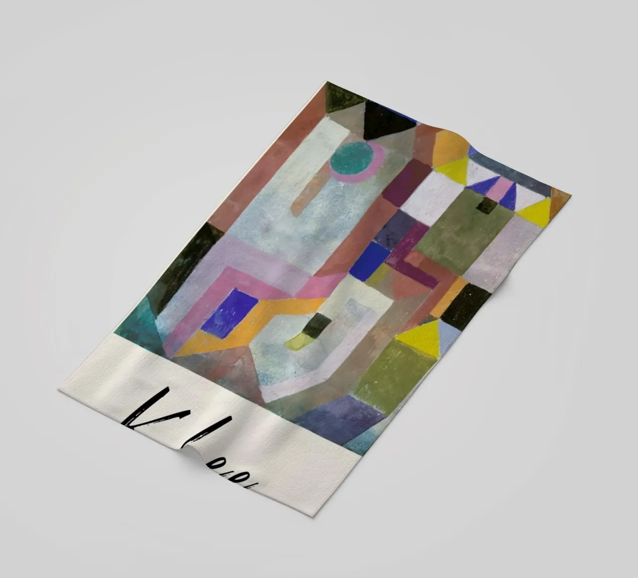 Klee - Colorful Architecture telo mare da ARTOTHEK