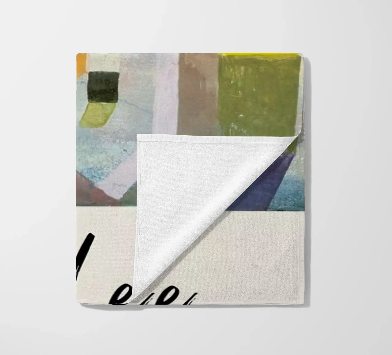 Klee - Colorful Architecture serviette de plage de ARTOTHEK