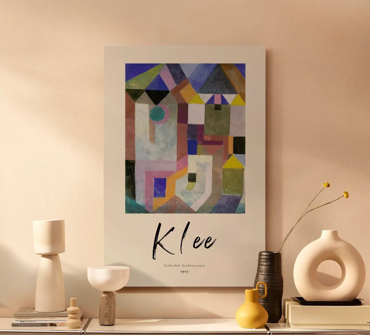 Klee - Colorful Architecture placa de forex de ARTOTHEK