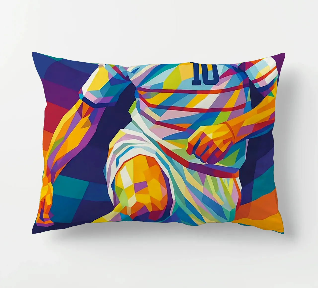 zinedine zidane decorative cushion by HopeStudio