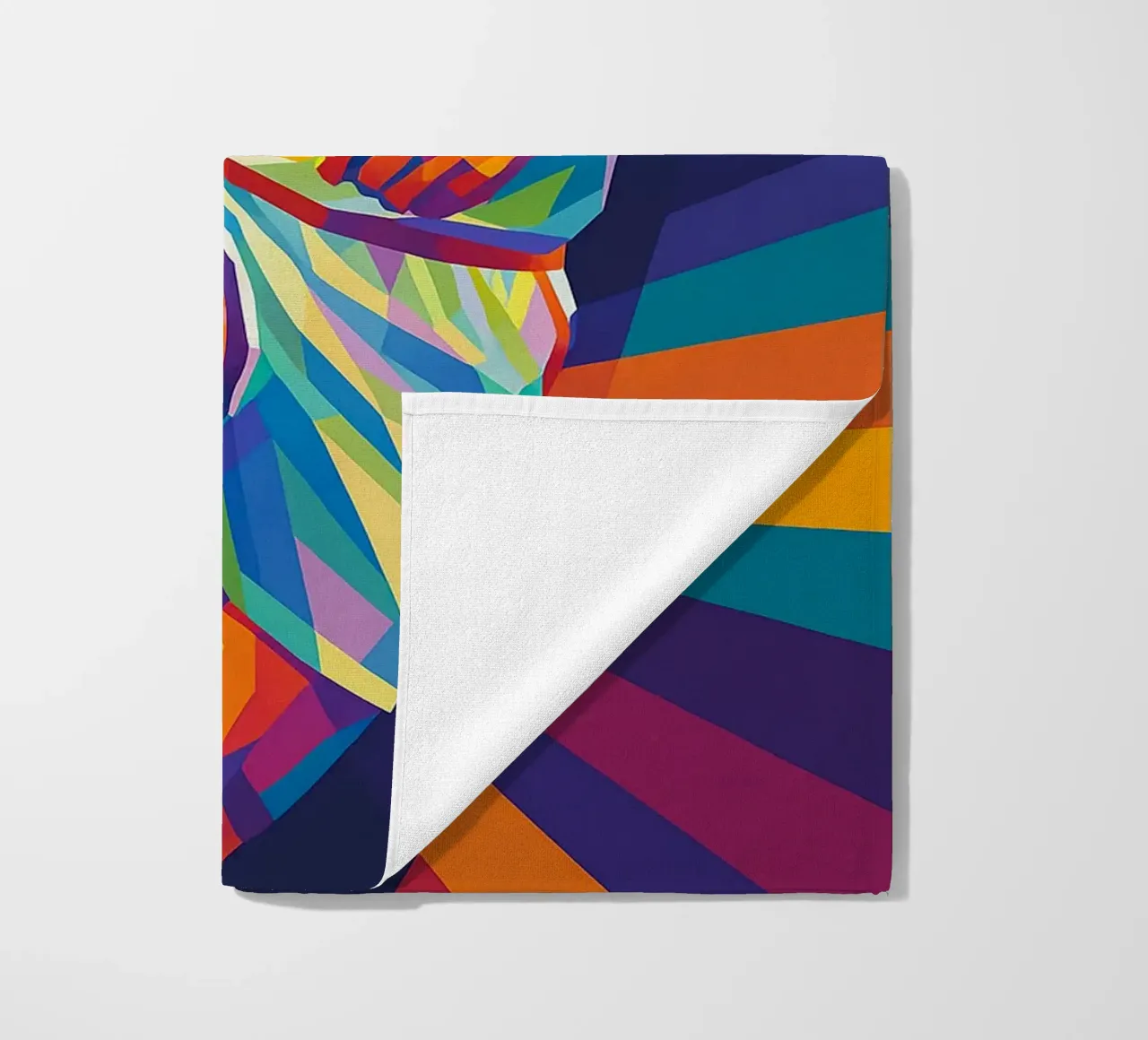 zinedine zidane beach towel by HopeStudio