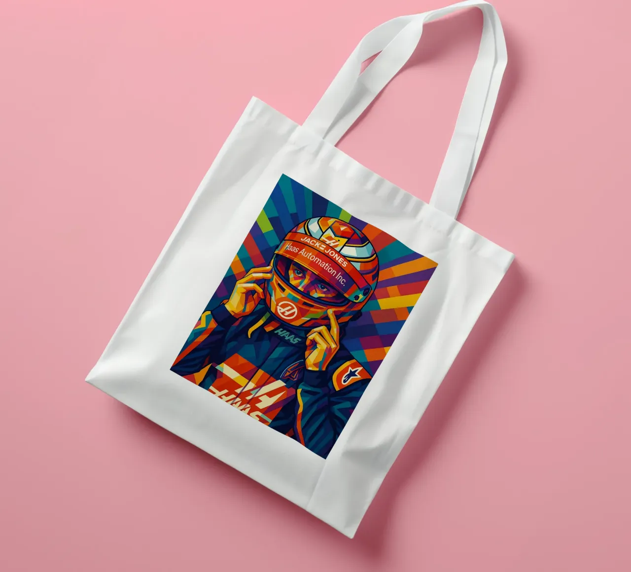 Kevin Magnussen borsa in juta da HopeStudio