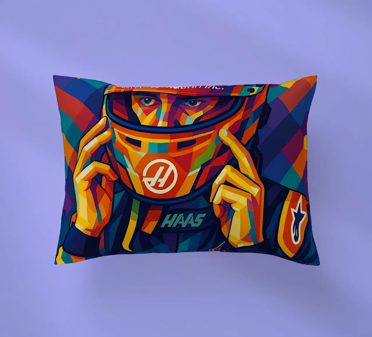 Kevin Magnussen cuscino da HopeStudio