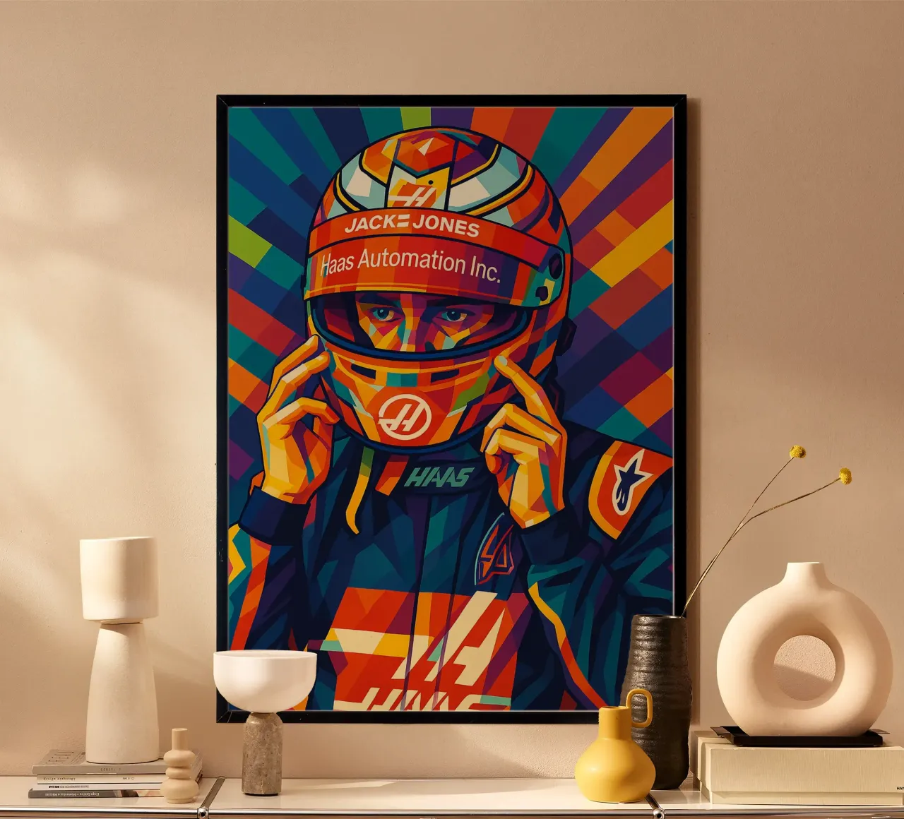 Kevin Magnussen carta hahnemühle da HopeStudio