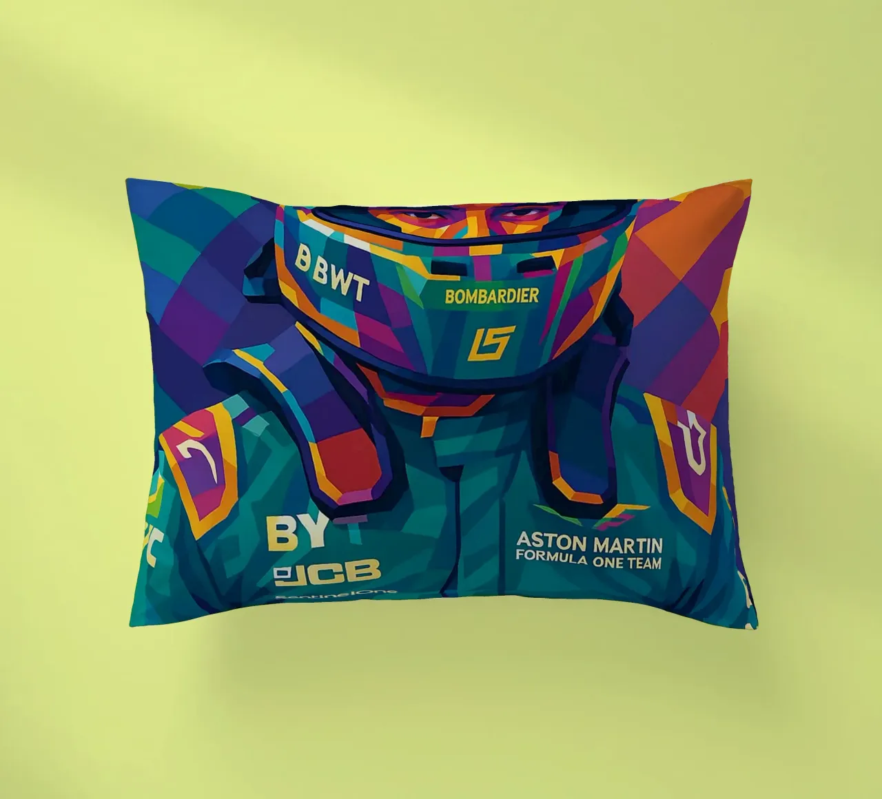 Lance Stroll Aston Martin cuscino da HopeStudio