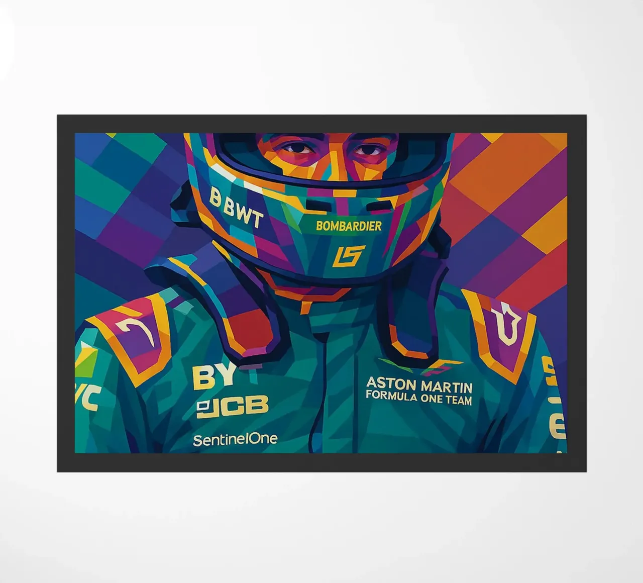 Lance Stroll Aston Martin zerbino da HopeStudio