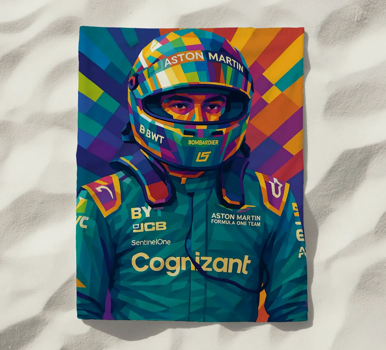 Lance Stroll Aston Martin telo mare da HopeStudio