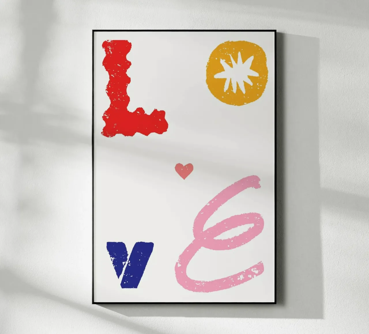 Love Scattered plexiglass da Pure