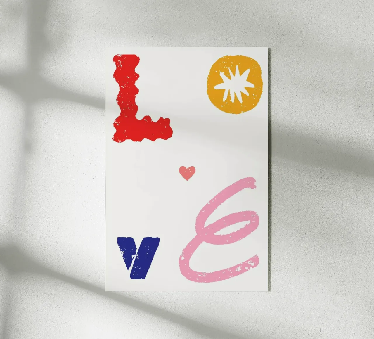 Love Scattered plexiglass da Pure