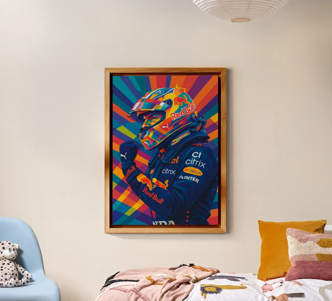 Max Verstappen Red Bull alu-dibond by HopeStudio