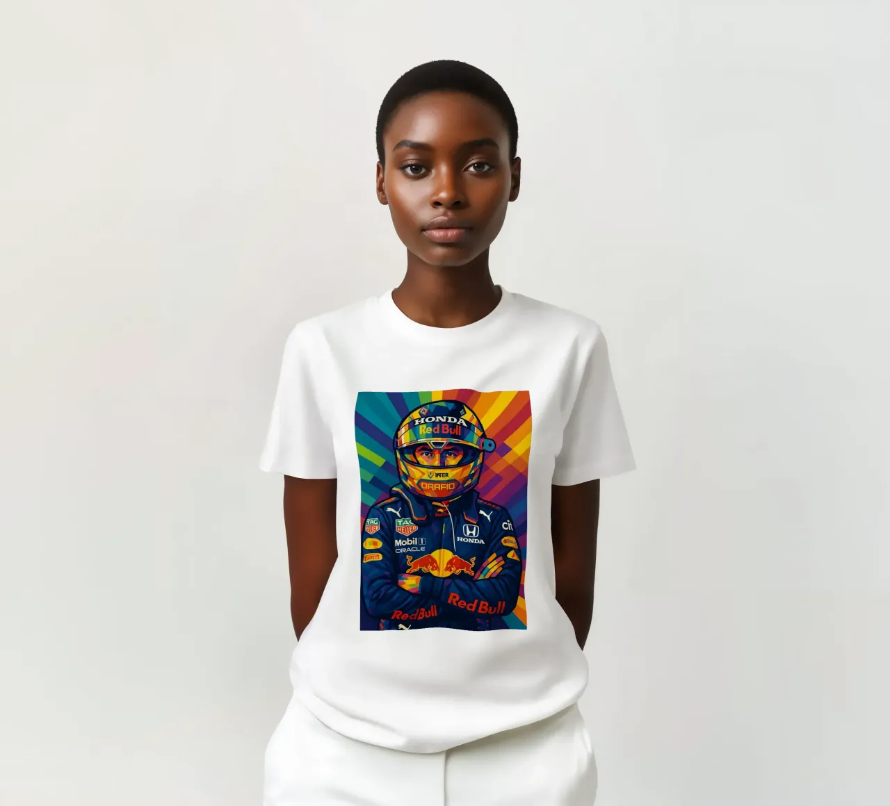 Sergio Perez Red Bull t-shirt by HopeStudio
