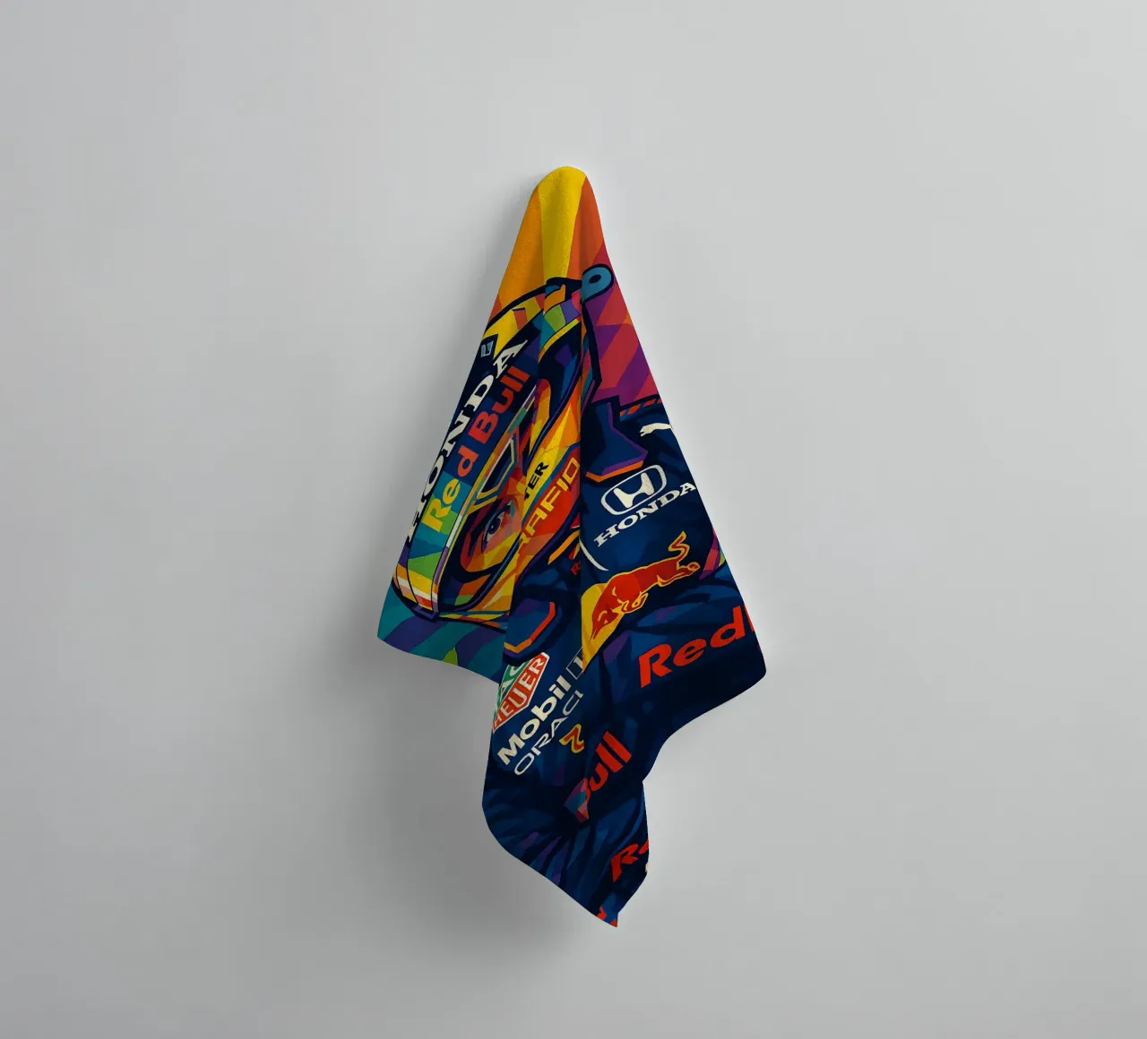 Sergio Perez Red Bull asciugamano da bagno da HopeStudio