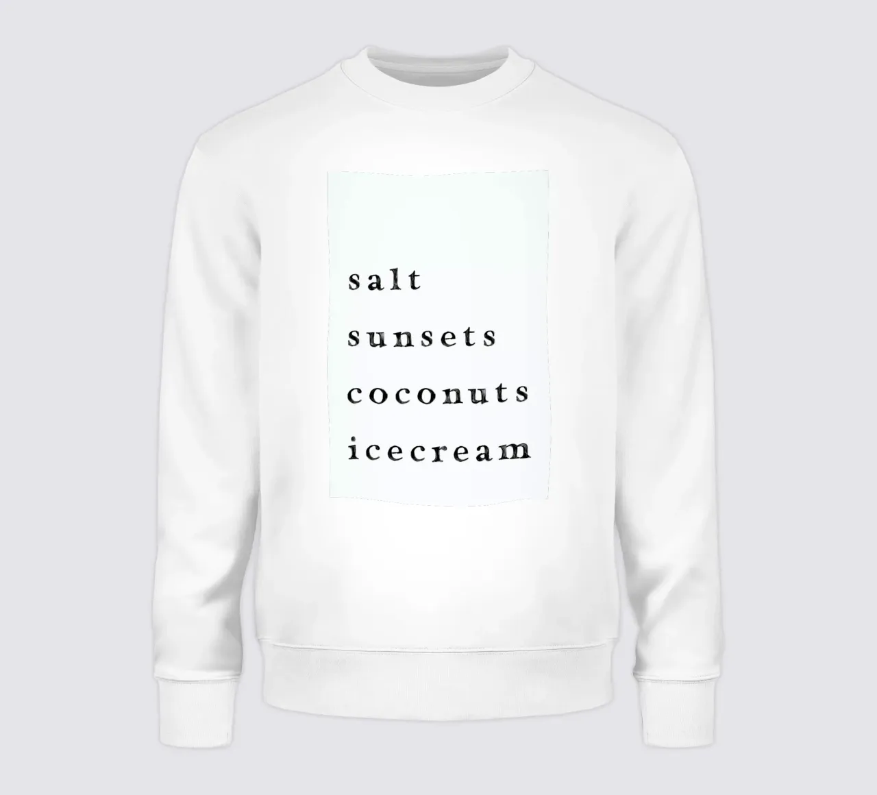Salt and Sunsets sweatshirt van KRUTH DESIGN
