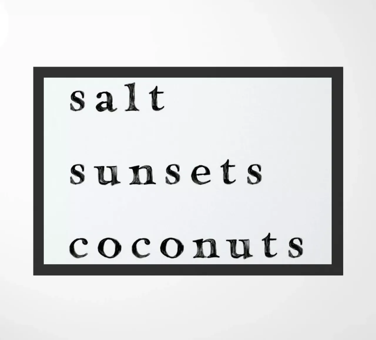 Salt and Sunsets zerbino da KRUTH DESIGN