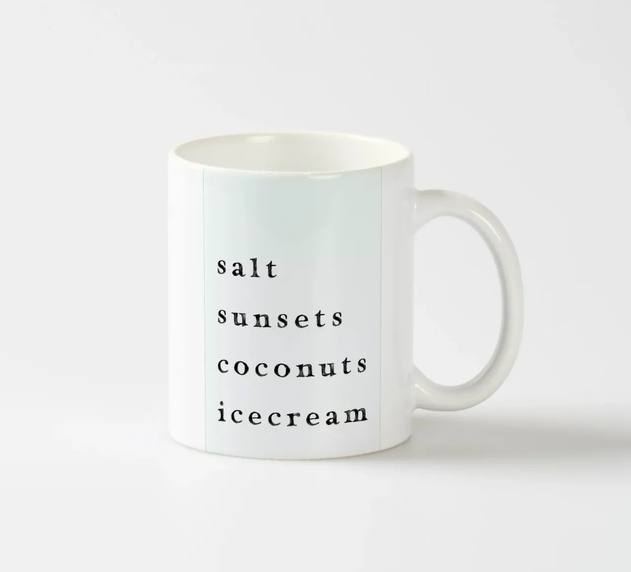 Salt and Sunsets tazza in ceramica da KRUTH DESIGN