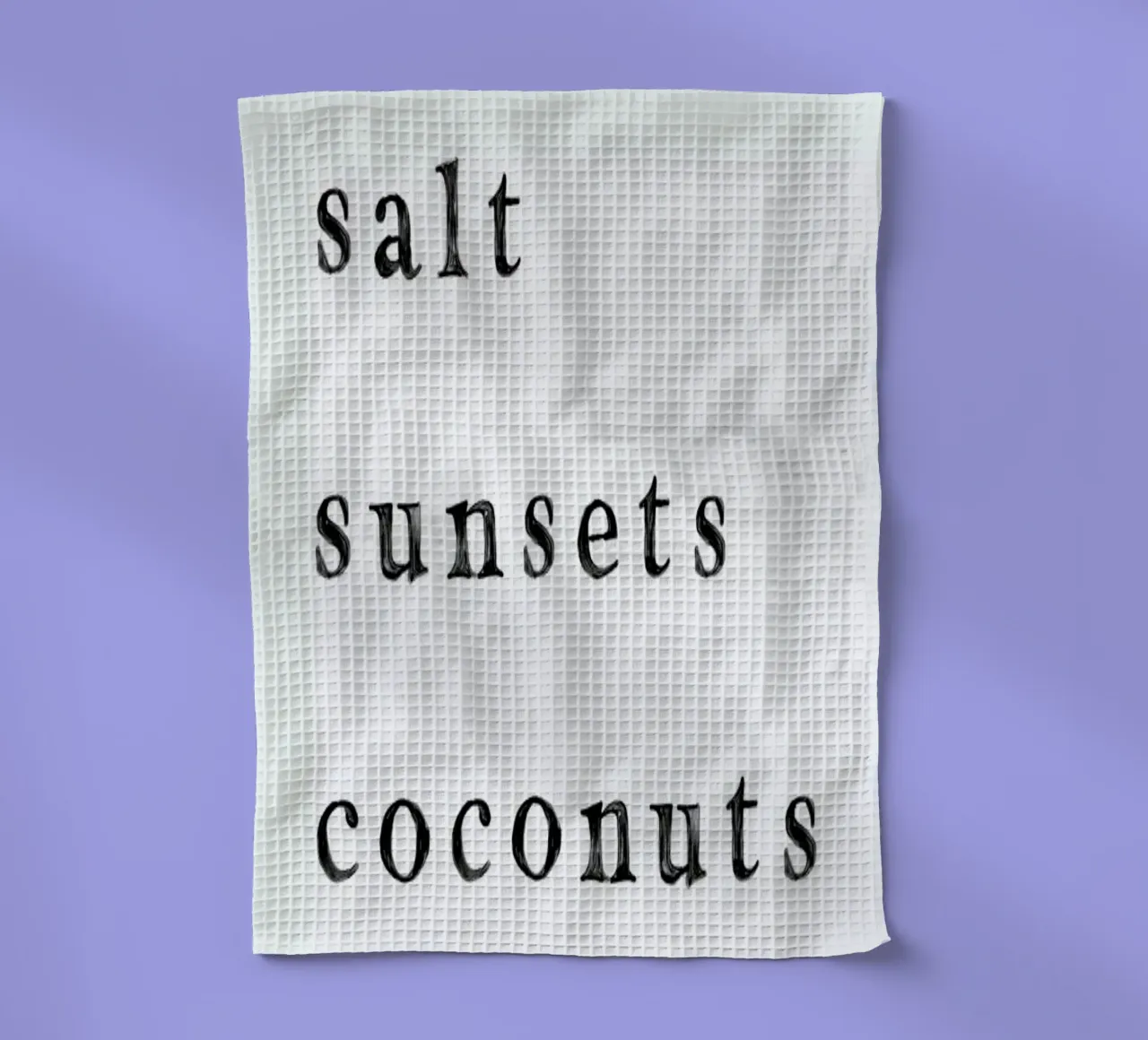 Salt and Sunsets torchon de KRUTH DESIGN