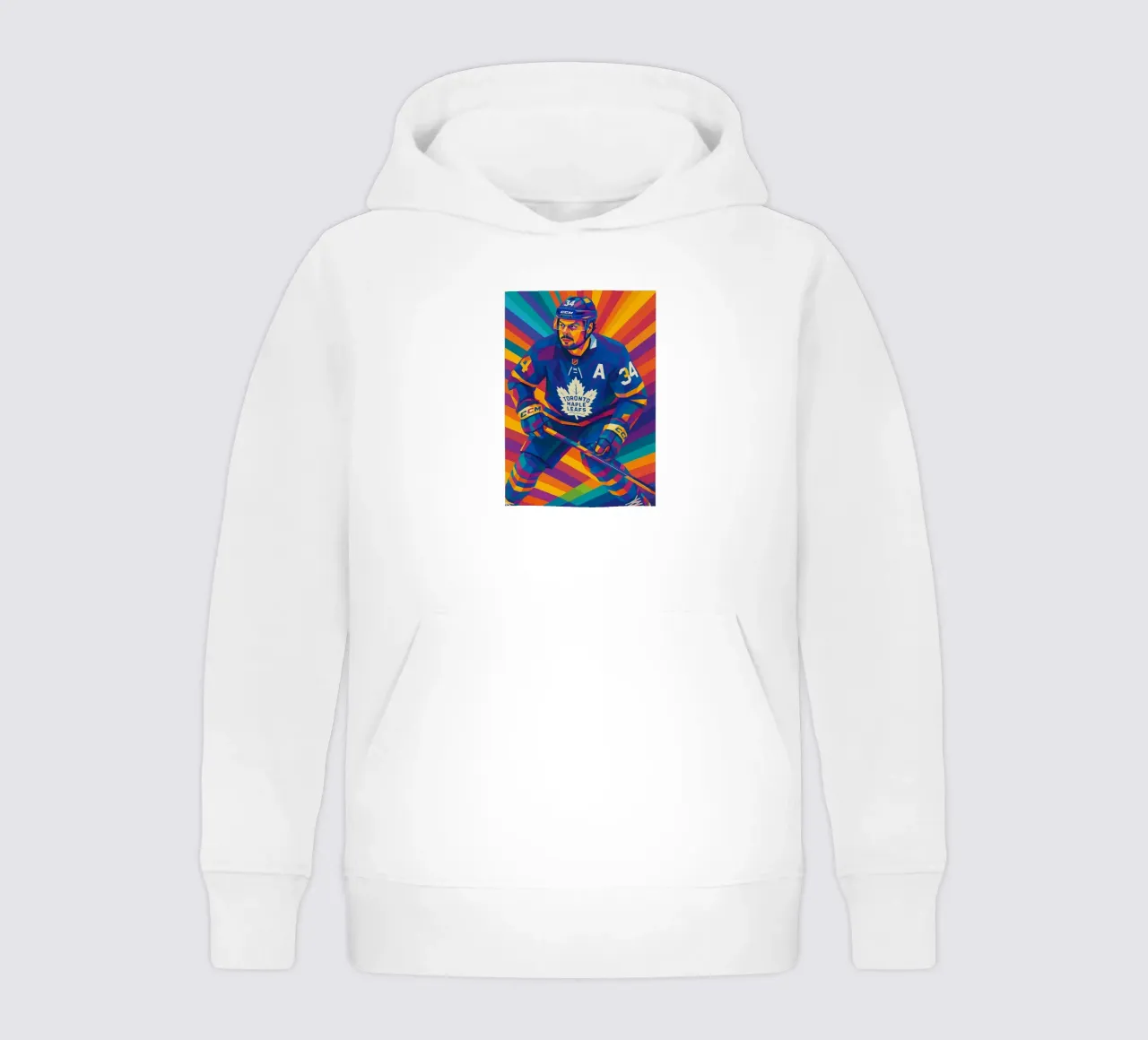 Auston Matthews felpa bambino con cappuccio da HopeStudio