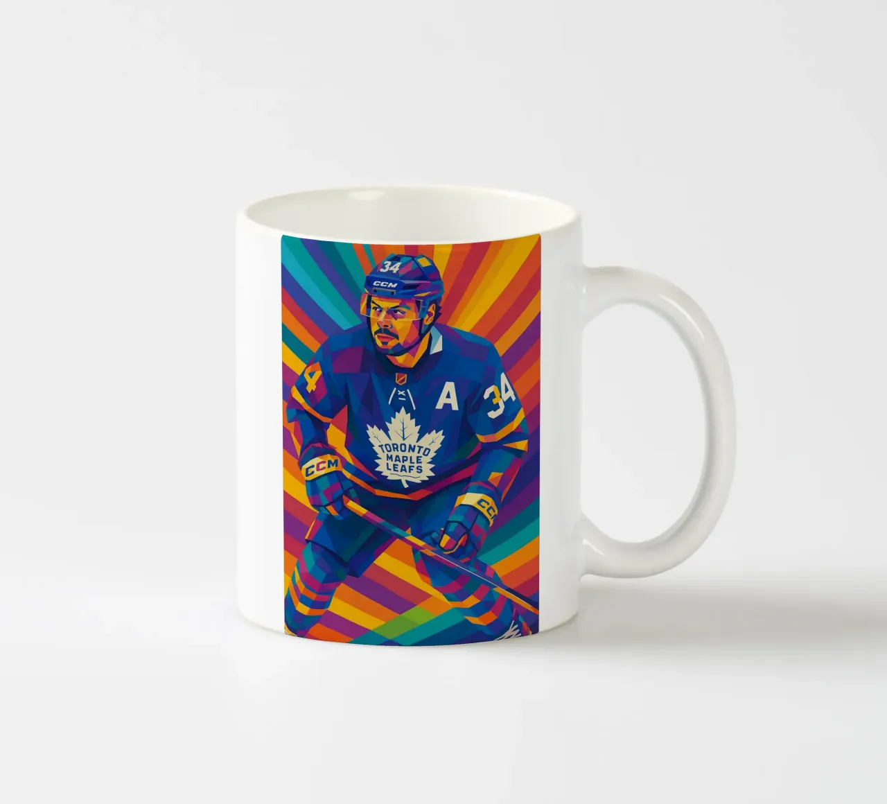 Auston Matthews tazza in ceramica da HopeStudio