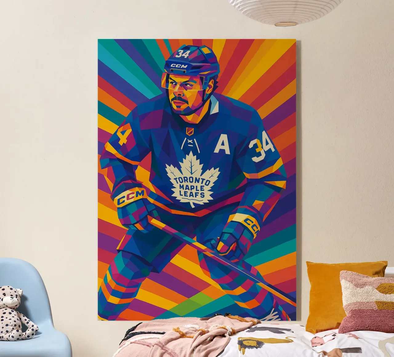 Auston Matthews plexiglass da HopeStudio