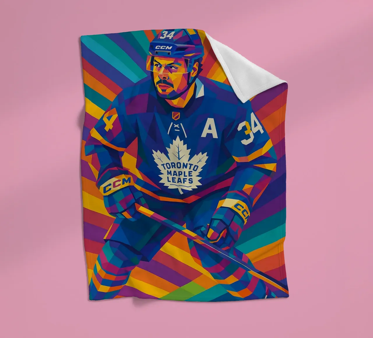Auston Matthews coperta in pile da HopeStudio