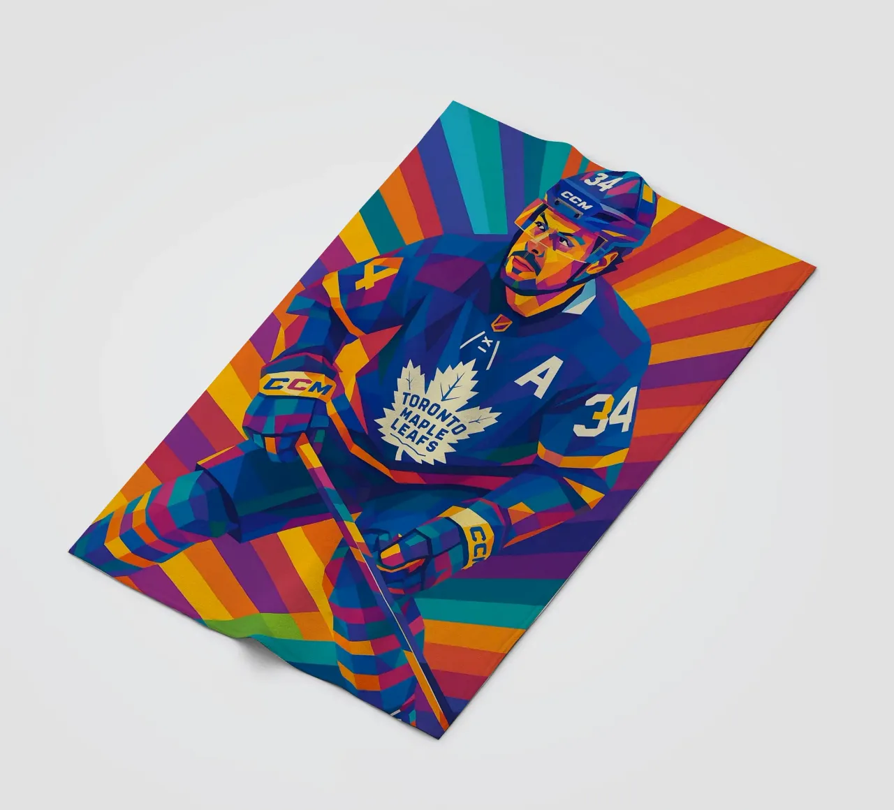 Auston Matthews coperta in pile da HopeStudio