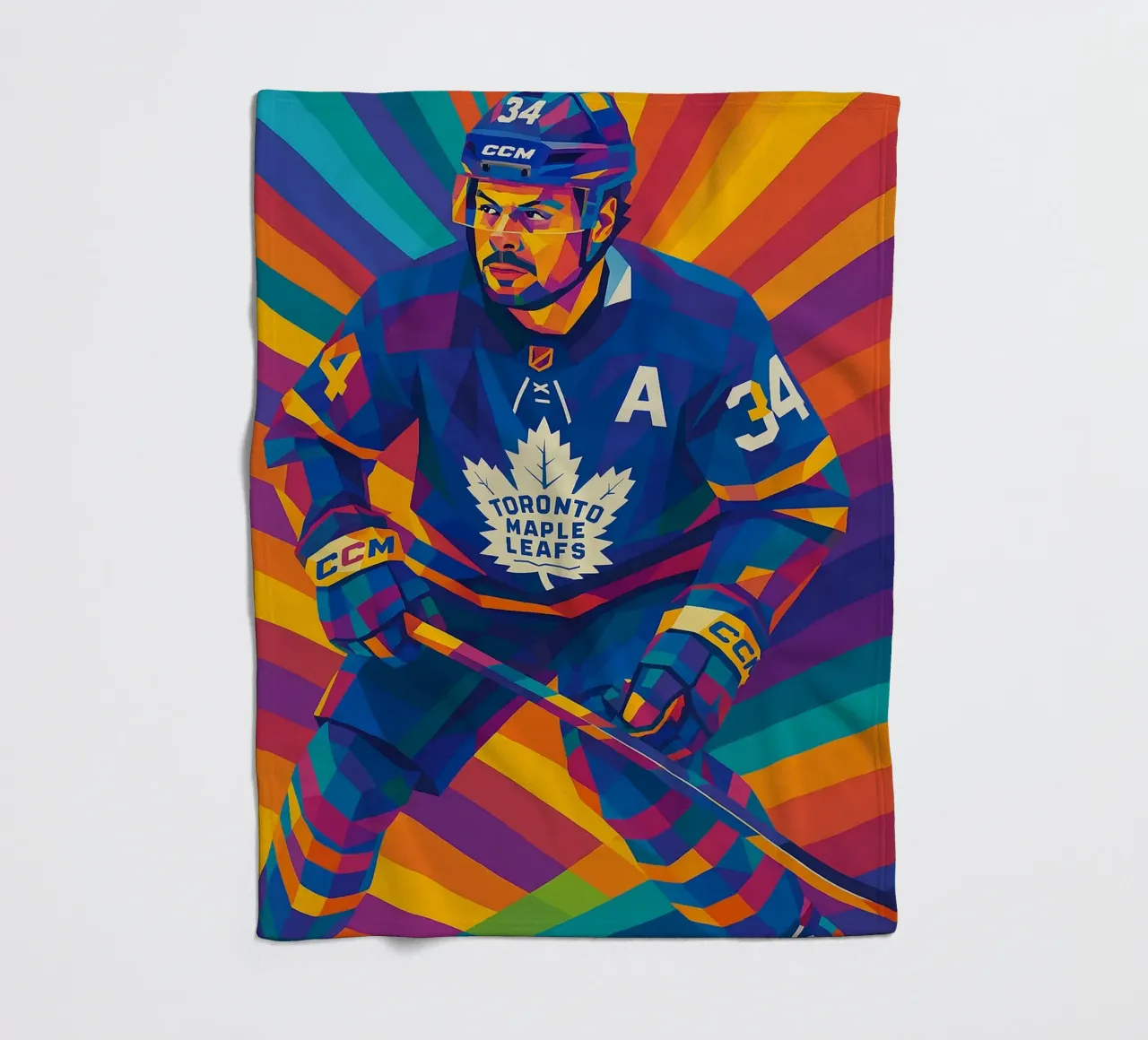 Auston Matthews coperta in pile da HopeStudio