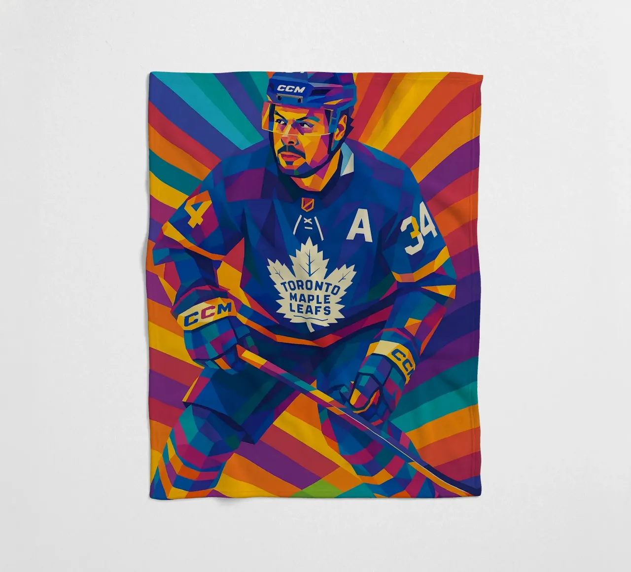 Auston Matthews coperta in pile da HopeStudio