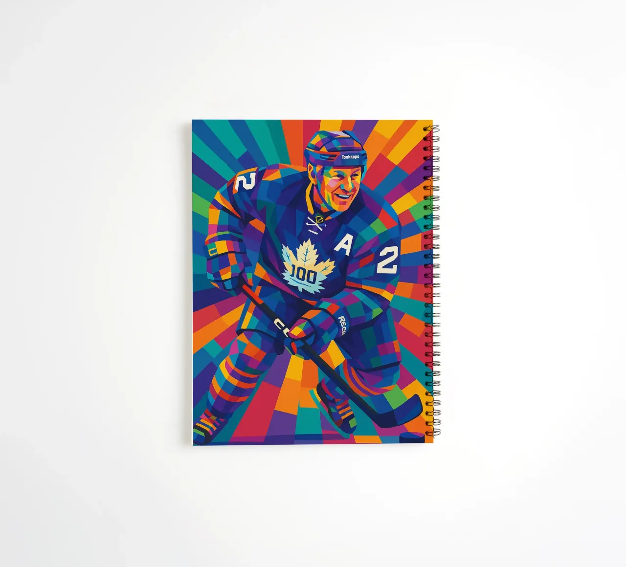 Börje Salming spiral notebook by HopeStudio