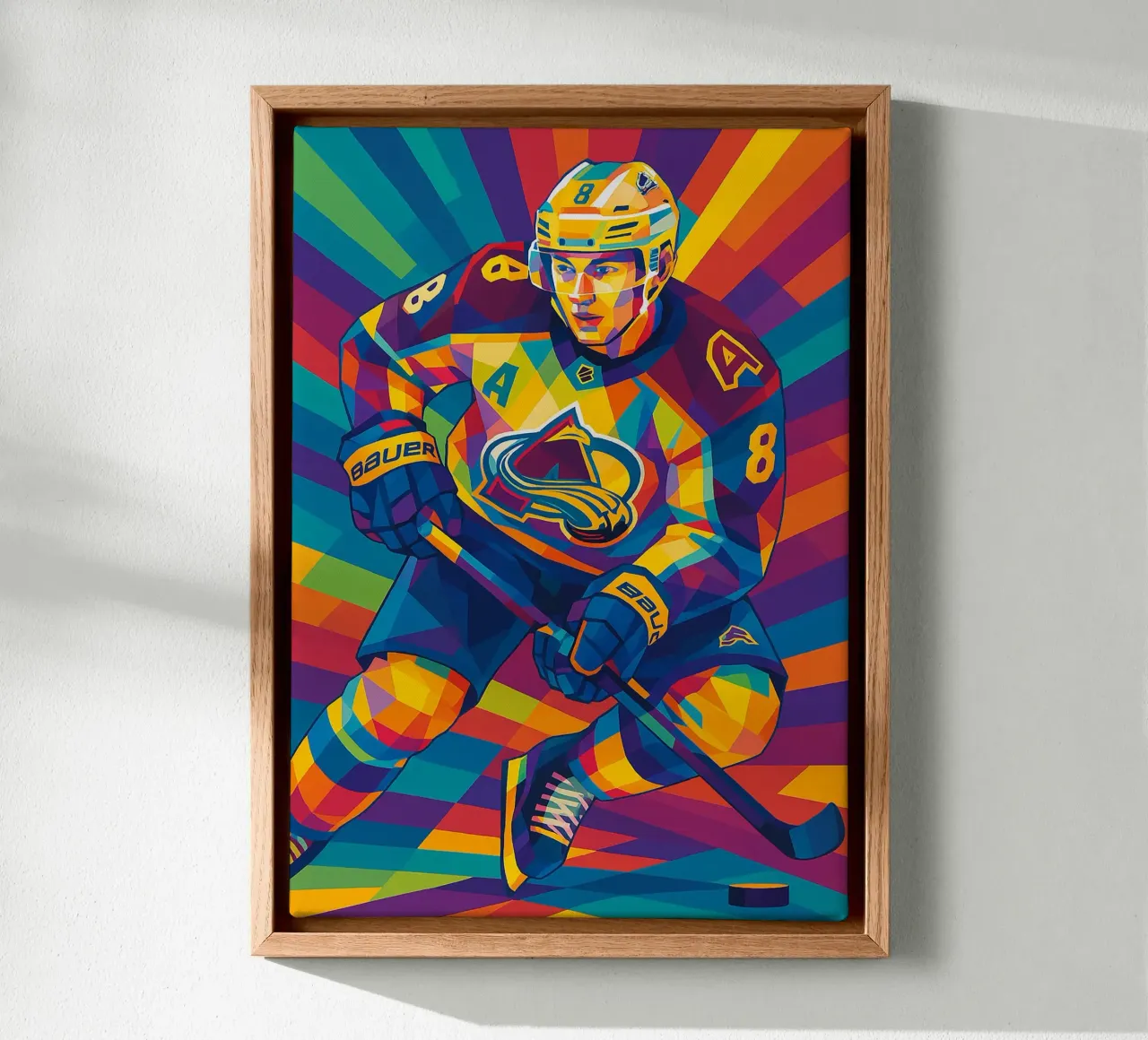 Cale Makar canvas by HopeStudio