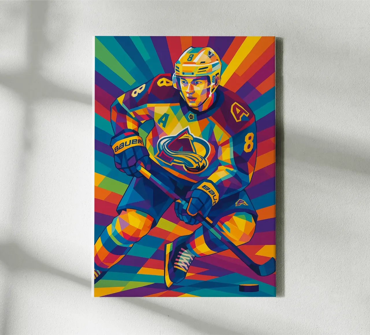 Cale Makar canvas by HopeStudio