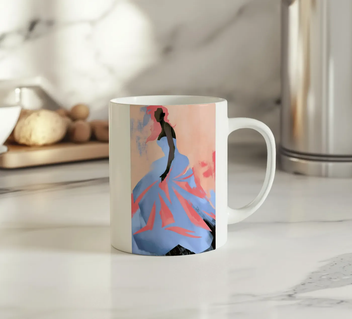 Sunset mug en céramique de Pure