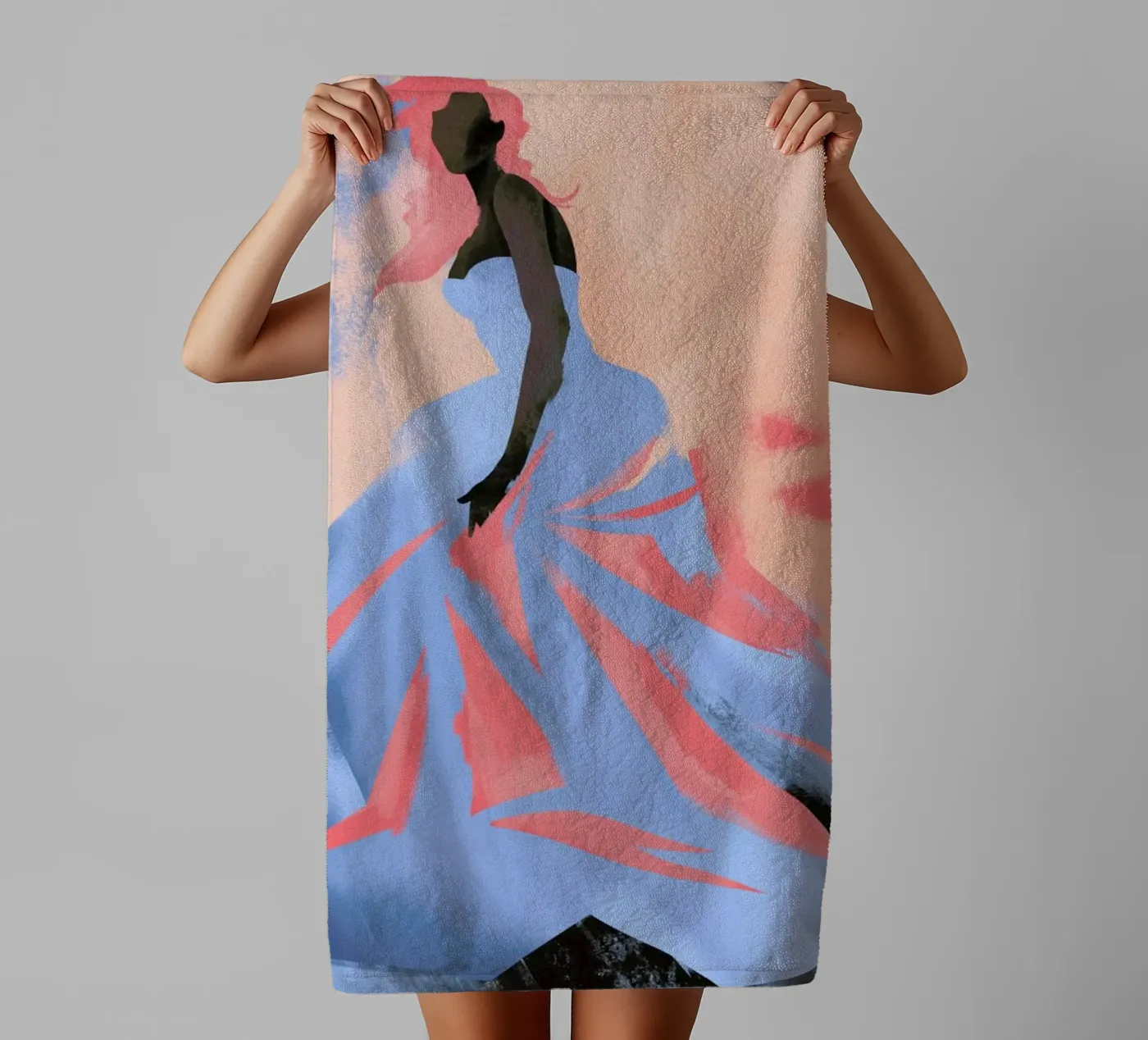 Sunset badhanddoek van Pure