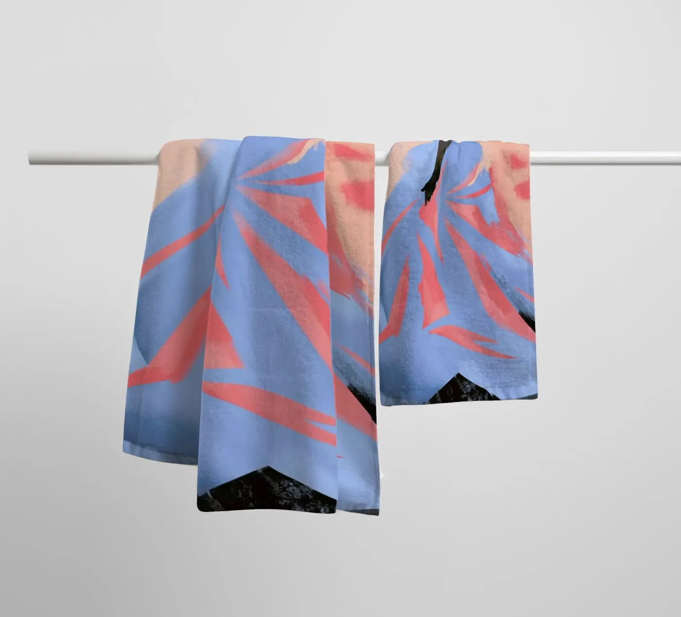 Sunset badhanddoek van Pure