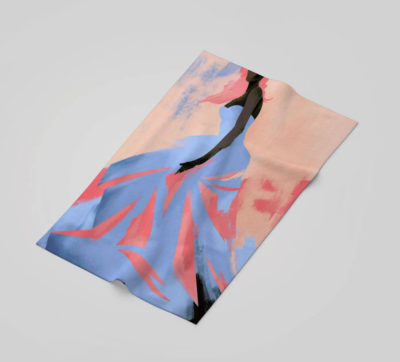 Sunset strandhanddoek van Pure